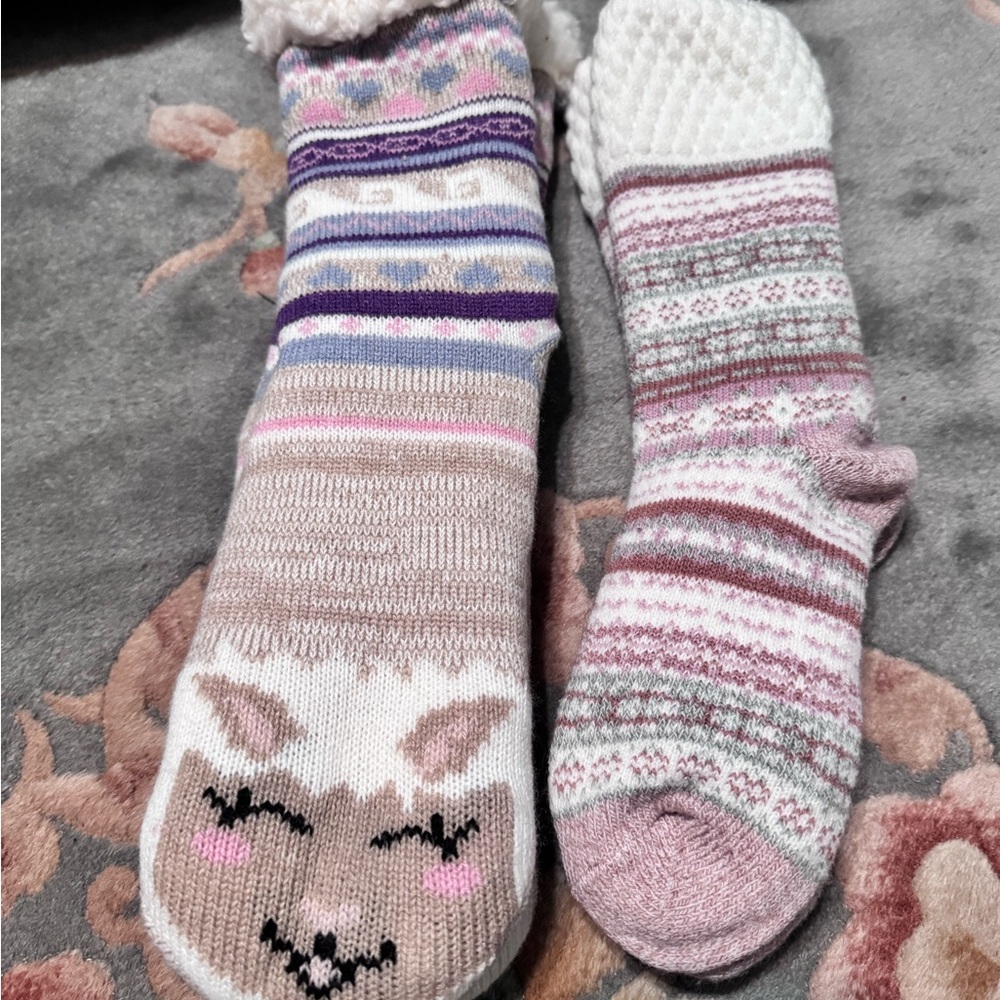 Cute Llama Patterned Socks